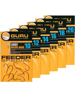 GURU LWG FEEDER SPECIAL BARBED/EYED