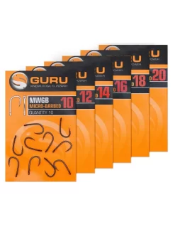 GURU MWG HOOK BARBED - SIZE 10