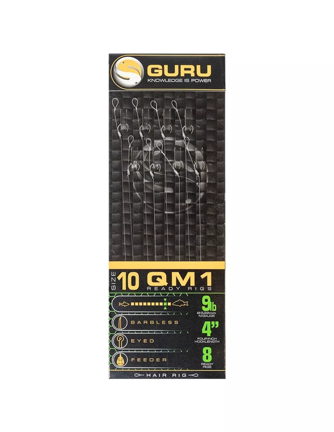 GURU QM1 STANDARD HAIR RIG 4" 1 GURU QM1 STANDARD HAIR RIG 4"