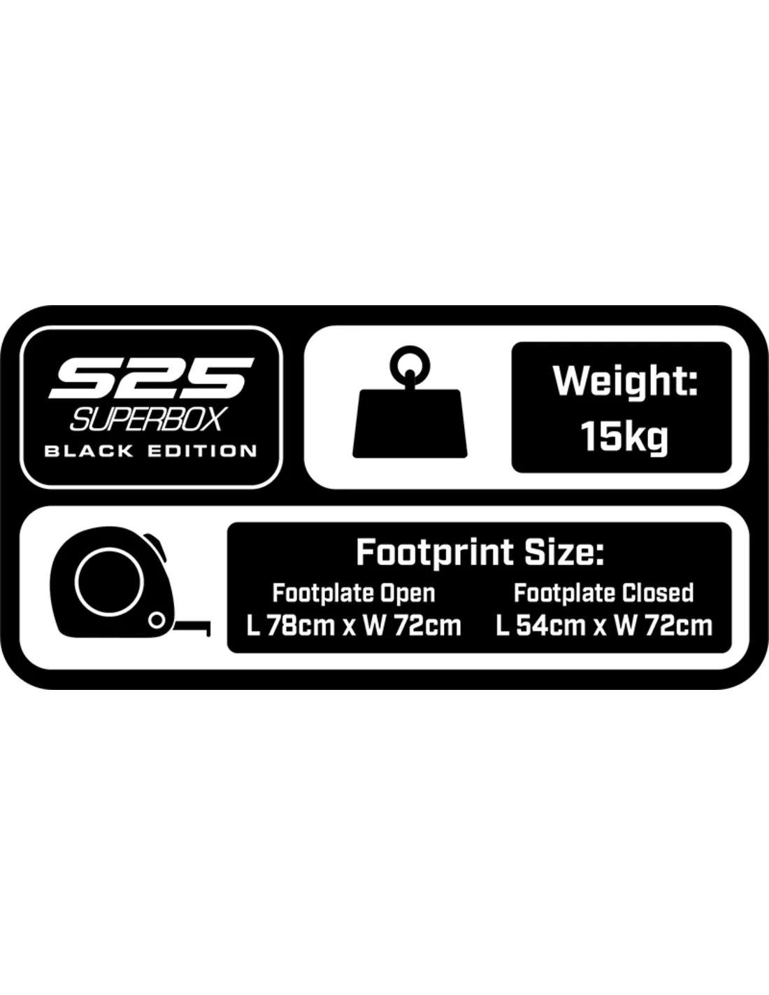 MATRIX S25 SUPERBOX - BLACK 5 MATRIX S25 SUPERBOX - BLACK - Afbeelding 5