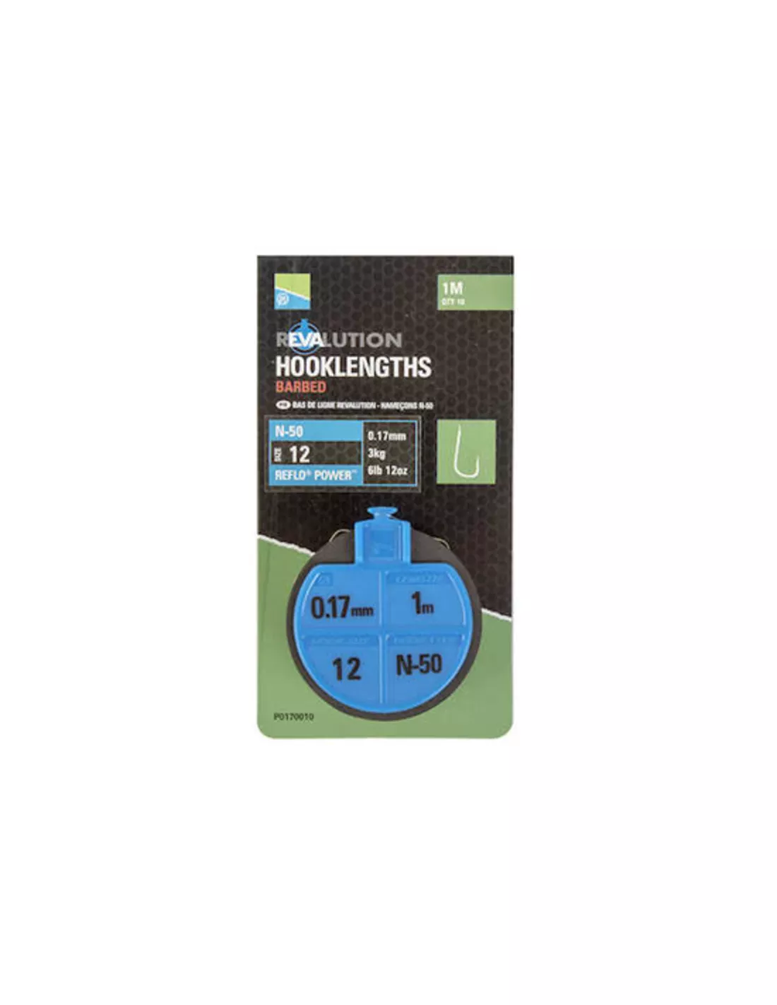 PRESTON REVALUTION HOOKLENGTHS - N50 1 PRESTON REVALUTION HOOKLENGTHS - N50
