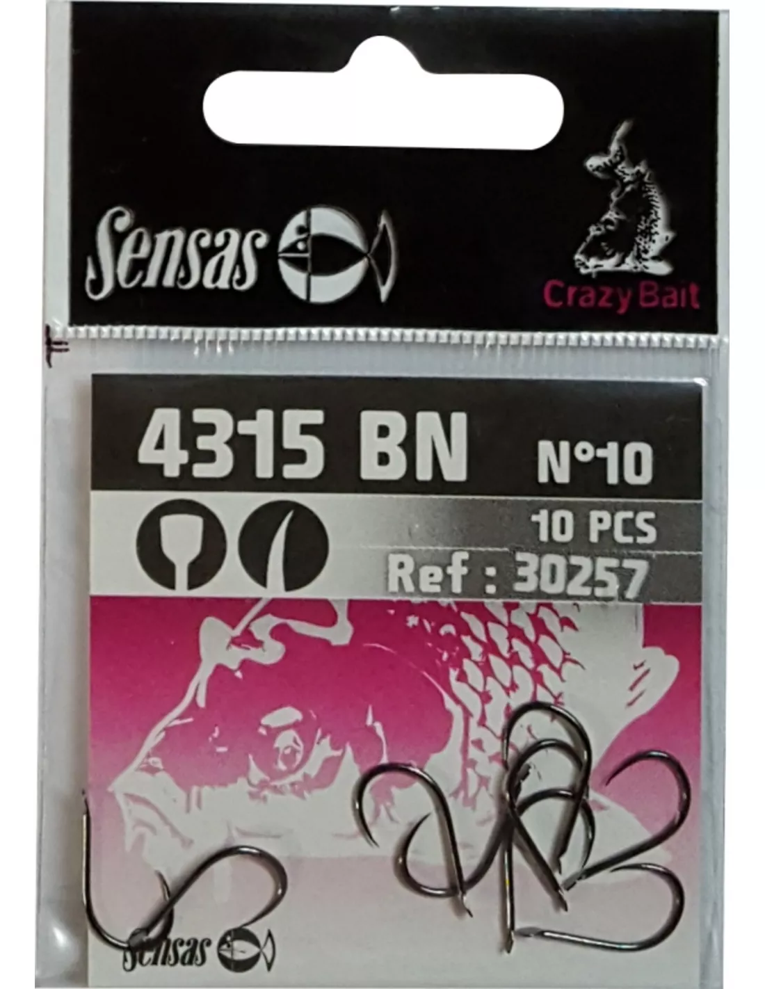 SENSAS CRAZY BAIT BARBLESS 4315 1 SENSAS CRAZY BAIT BARBLESS 4315
