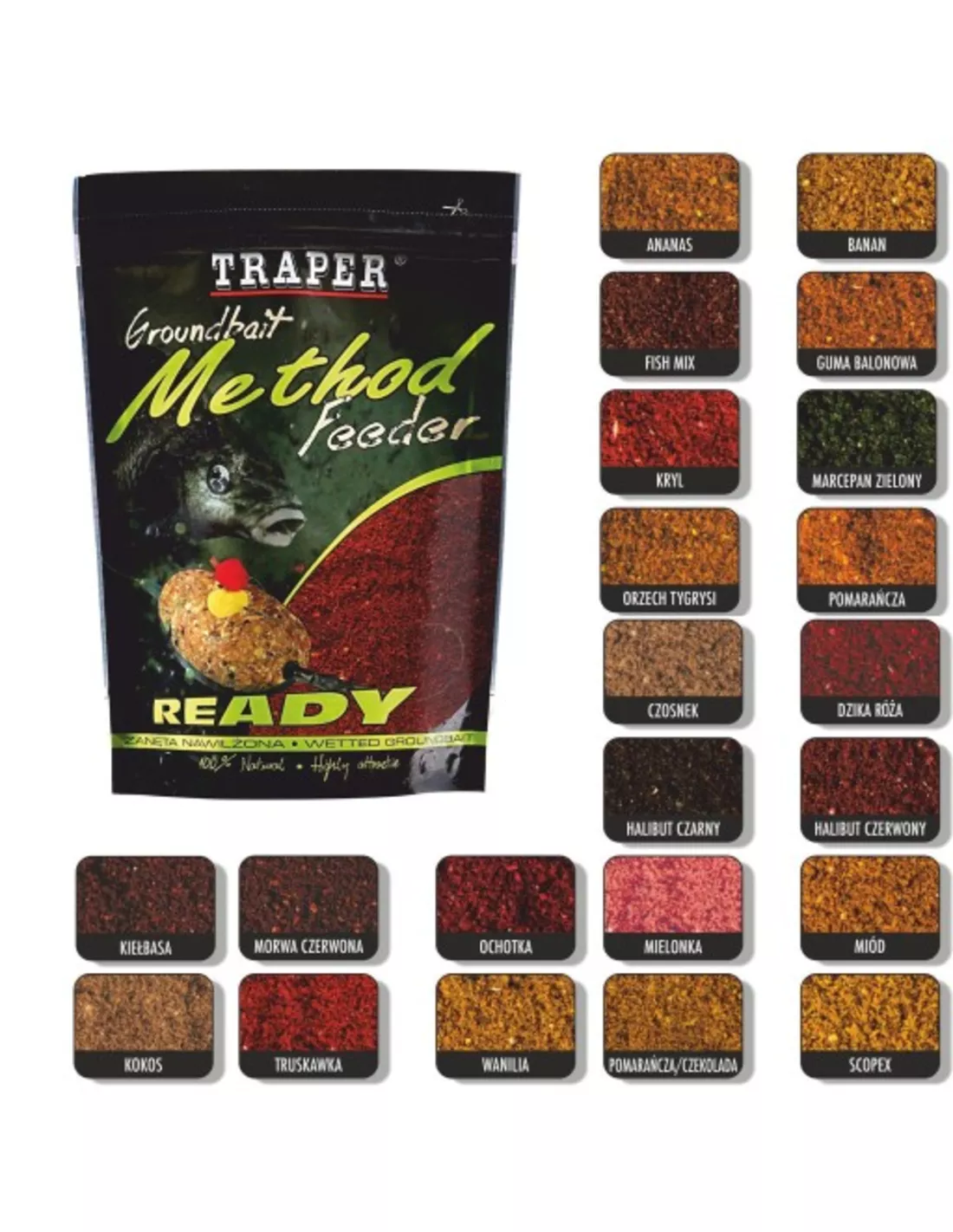 TRAPER METHOD FEEDER READY (750 GRAM) 1 TRAPER METHOD FEEDER READY (750 GRAM)